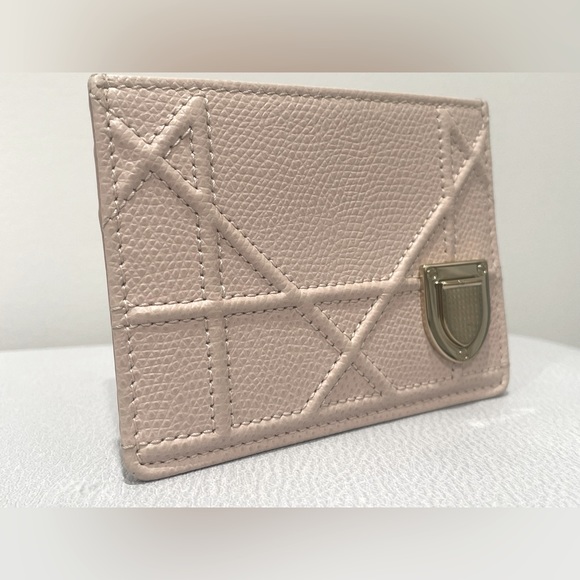 Dior Diorama Card Holder - Light Pink/ Baby Pink - Picture 3 of 13